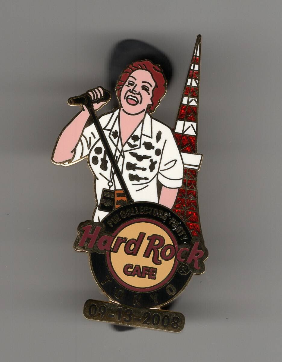 (0142) ハードロックカフェ 2008年 東京ピンコレクターパーティピン リタさん Hard Rock Cafe拍卖
