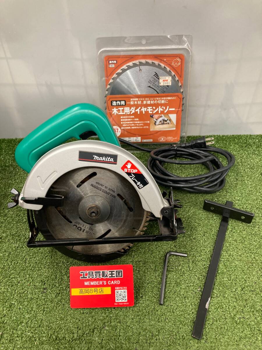 【中古品】【0926】★makita(マキタ) DIY100v 6型マルノコ M560 IT64SDWP81MO拍卖
