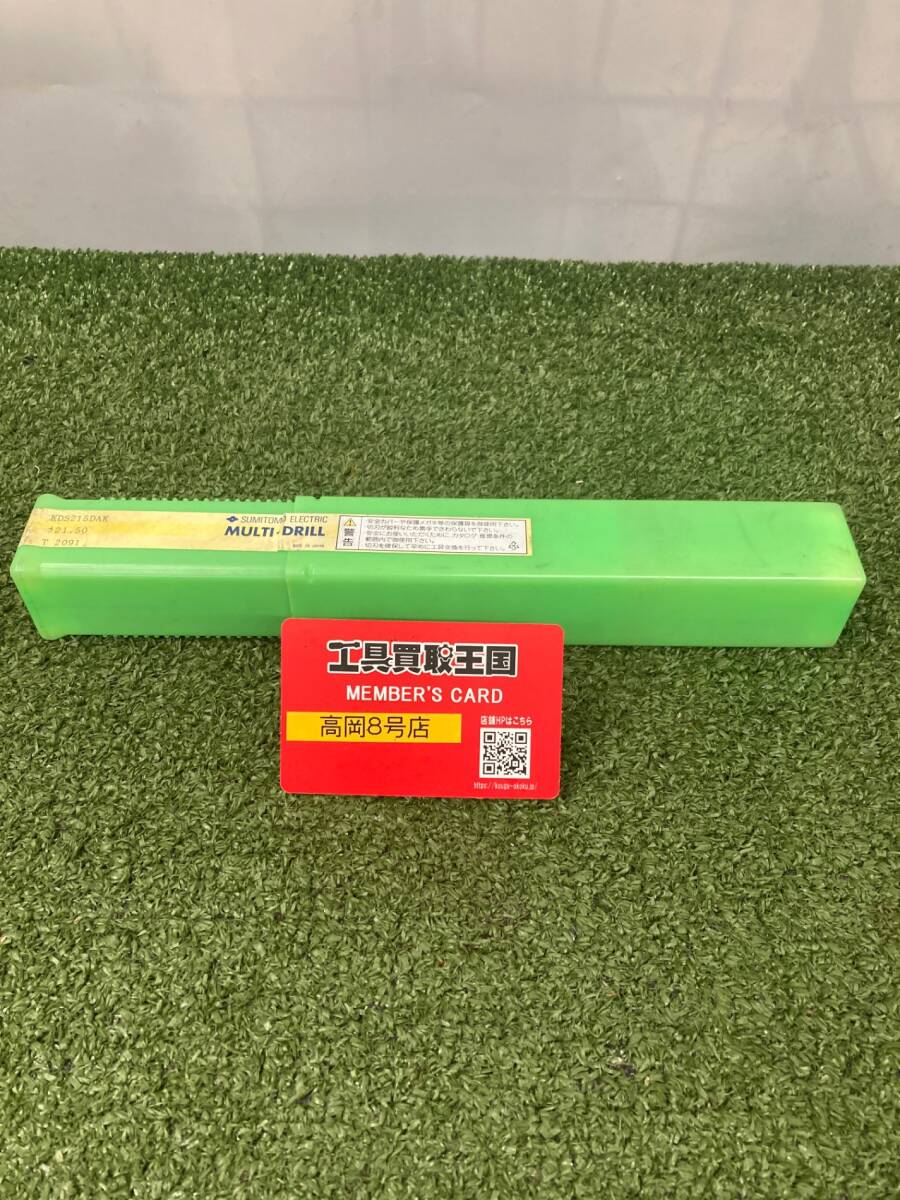 【未使用品】【0926】住友電工ハードメタル マルチドリル 刃先径(Φmm)21.5 KDS215DAK ITK25TG6N470拍卖