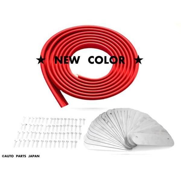 スズキ ジムニー ノマド JC74W ラバーフェンダー 5cm 赤 オーバーフェンダー ワイド 50mm拍卖