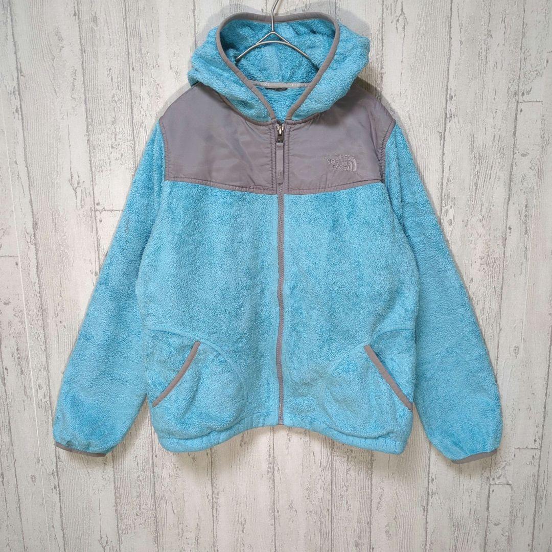 NORTH FACE キッズサイズ レディースS フリースジャケット 古着 #h968拍卖