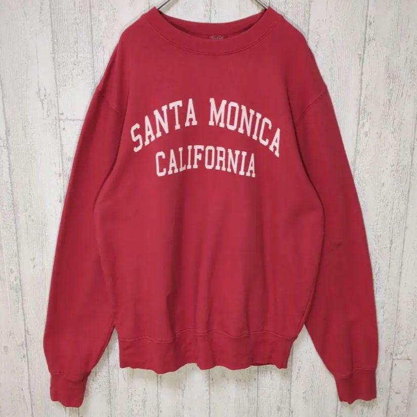 John Galt USA古着 スウェット アメカジ レッド #h910拍卖