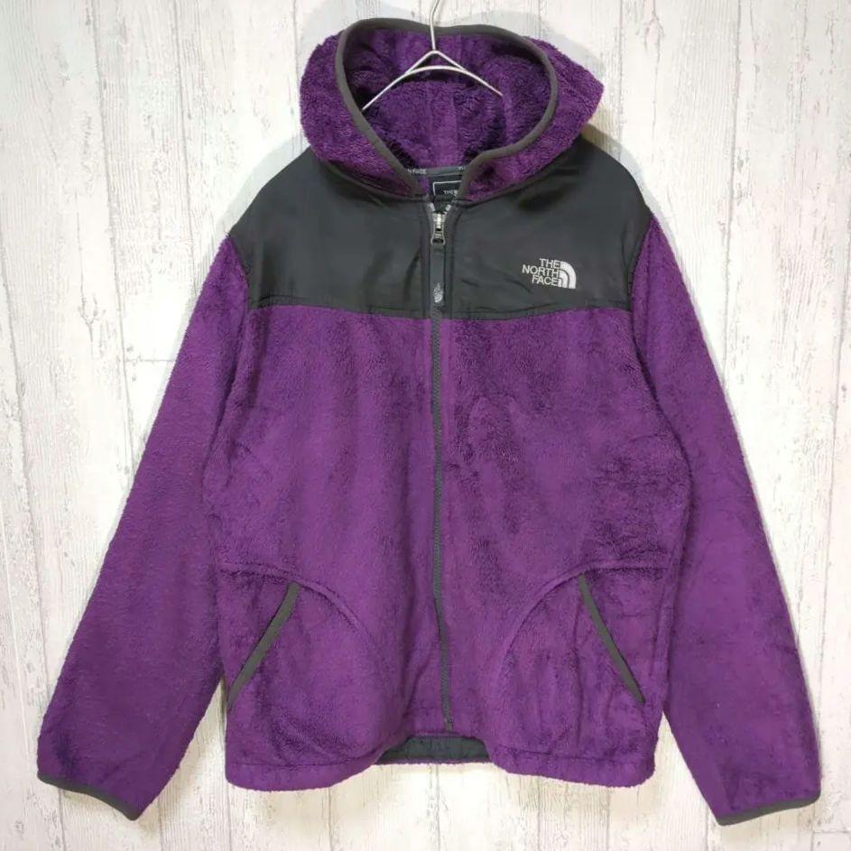 THE NORTH FACE キッズサイズ レディースS パープル 古着 #h961拍卖