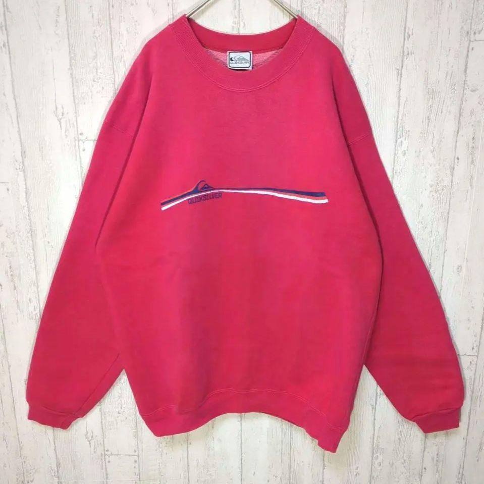 QUIKSILVER ビンテージスウェット オーバーサイズ ストリート サーフ #hs43拍卖