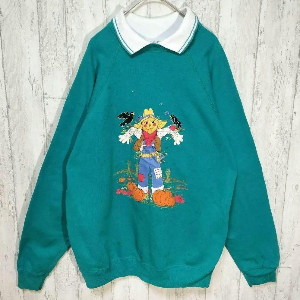 USA製 80s Hanes 襟付きスウェット ビンテージ古着 #h489拍卖