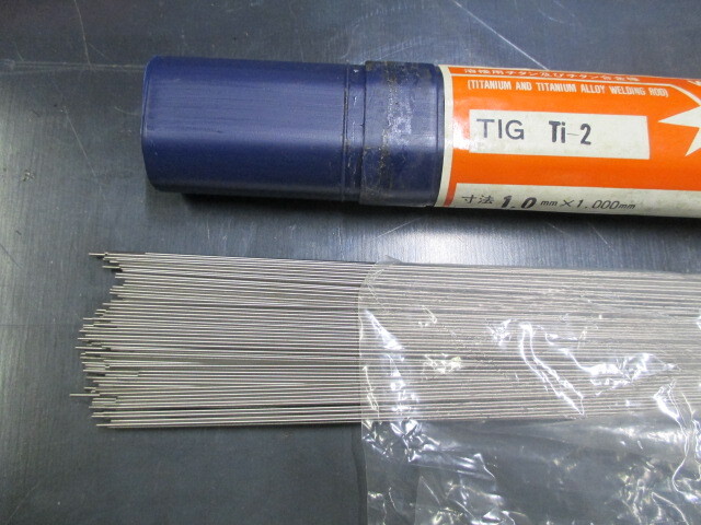 TIG チタン熔接棒 日本ウェルディング Ti-2 Φ1.0 5本拍卖