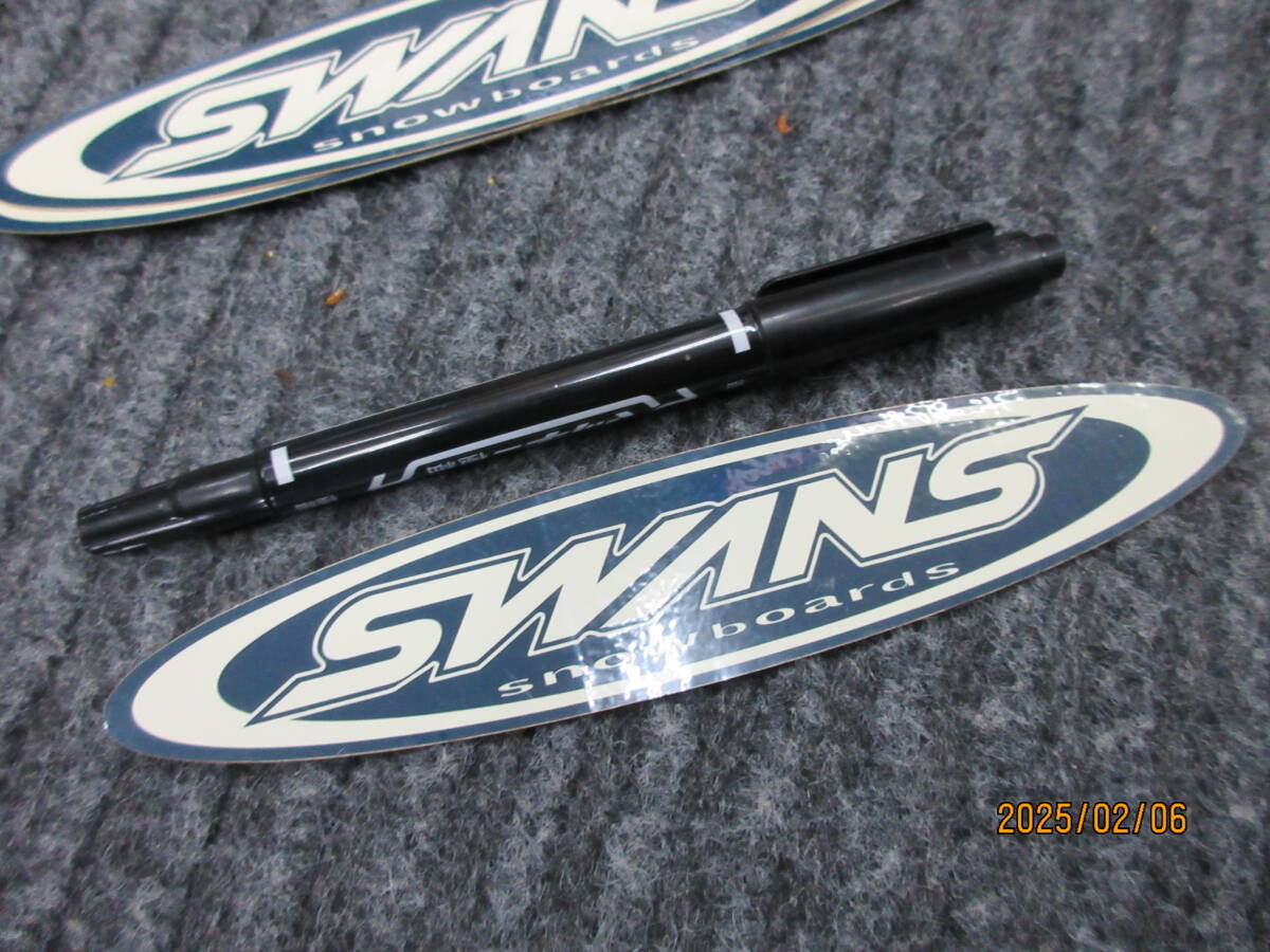 大 SWANS ショップ用記念 ステッカー ウインタースポーツメーカー スポンサー スーパーレア総品 当時物希少 限定品拍卖