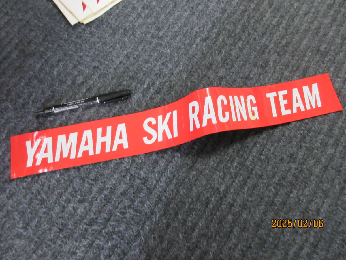 大判 YAMAHA ショップ用記念 ステッカー ウインタースポーツメーカー スポンサー スーパーレア総品 当時物希少 限定品拍卖
