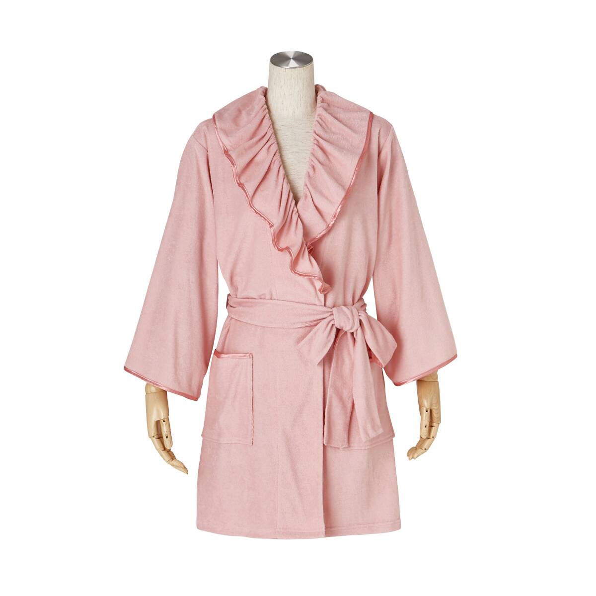 ★Francfranc★フランフラン★姫★リボン★モナバスローブ★PINK★拍卖