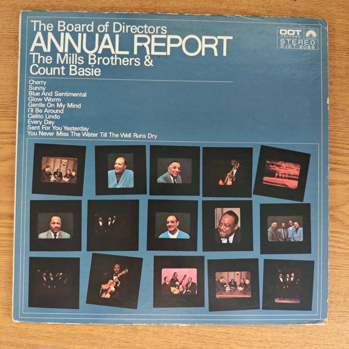 MILLS BROTHERS & COUNT BASIE/BOARD OF DIRECTORS ANNUAL REPORT/DOT SJET-8088 /W021303拍卖
