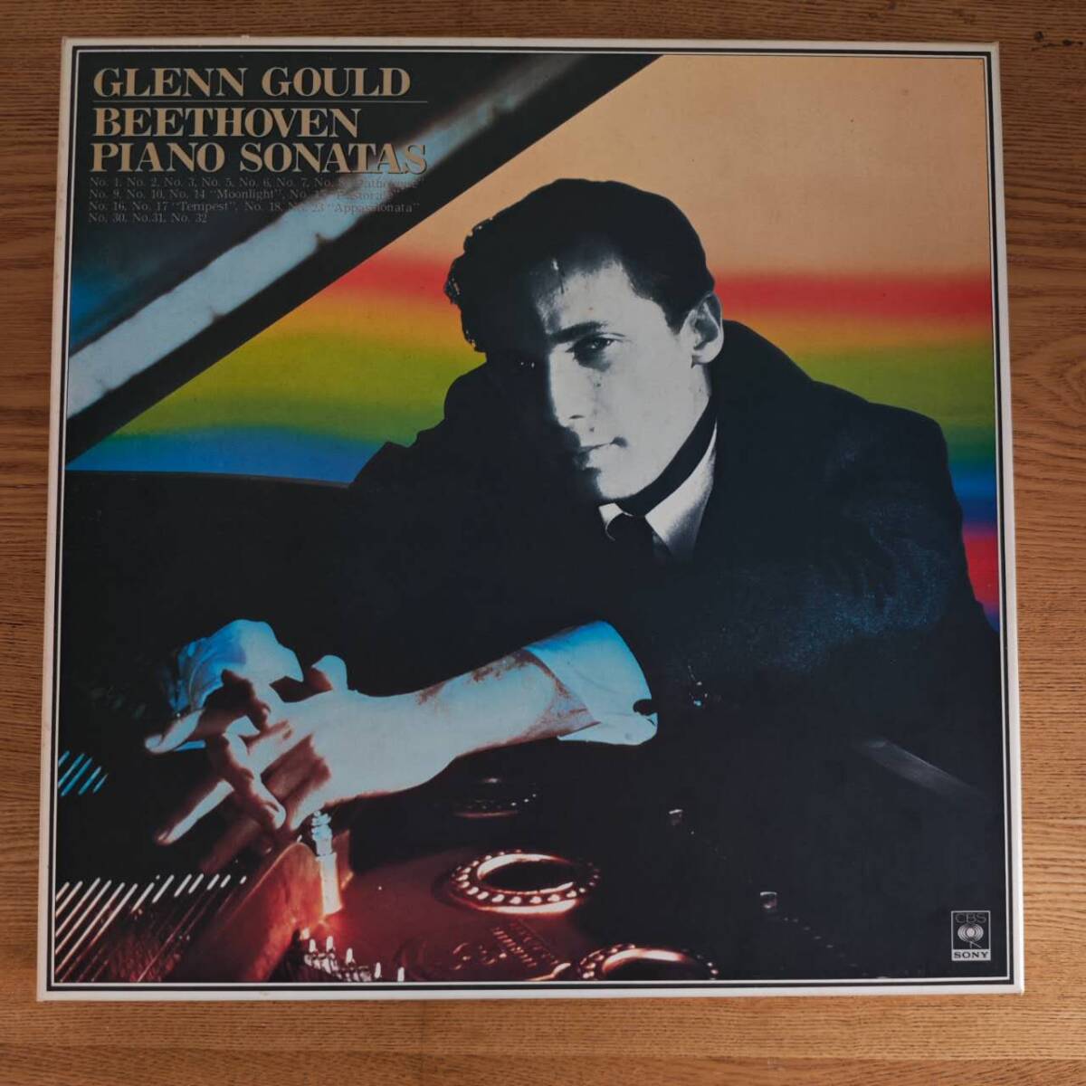 LP●グレン・グールド●ベートーヴェン「ピアノ・ソナタ集」【00AC1623~9】7枚組/W021701拍卖