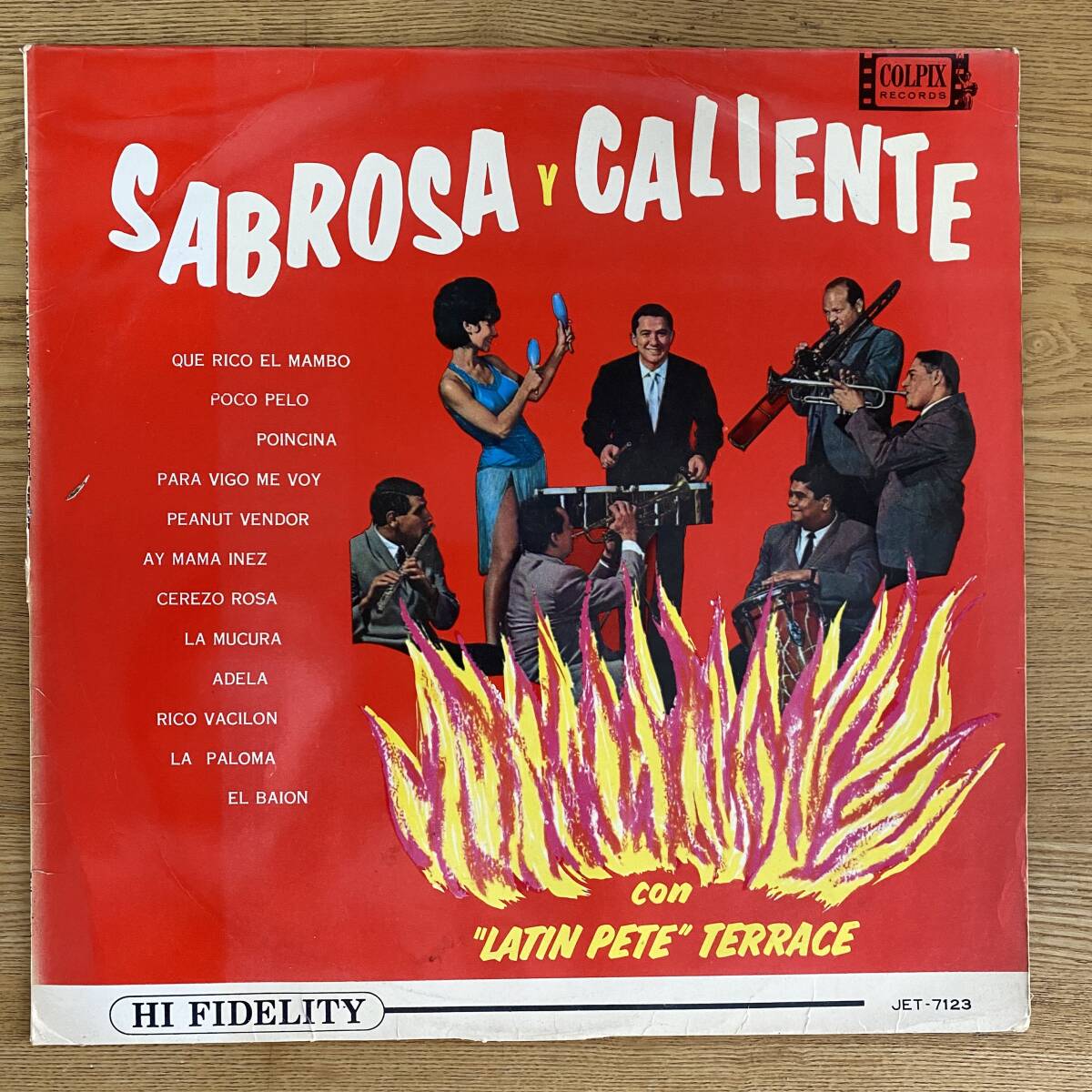 Con Latin Pete Terrace-Sabrosa Y Caliente JET-7123/H0221-014拍卖