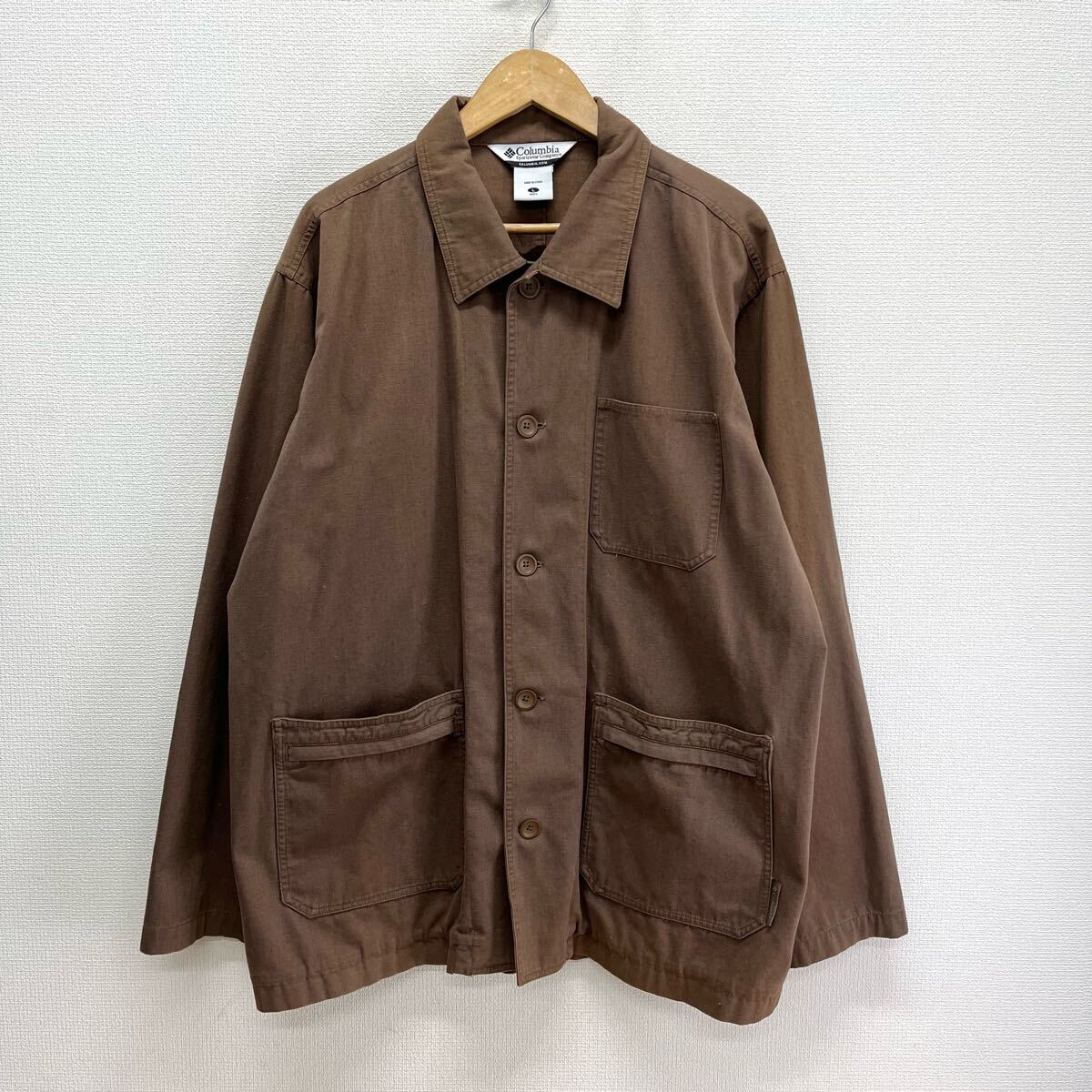 Columbia コロンビア PM3269 カバーオール コットン ワークジャケット L 10123726拍卖