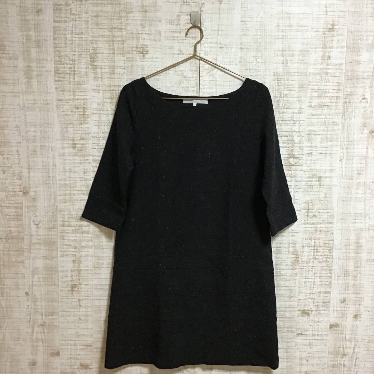 A482◇Ray BEAMS|レイ ビームス ワンピース グレー サイズS拍卖