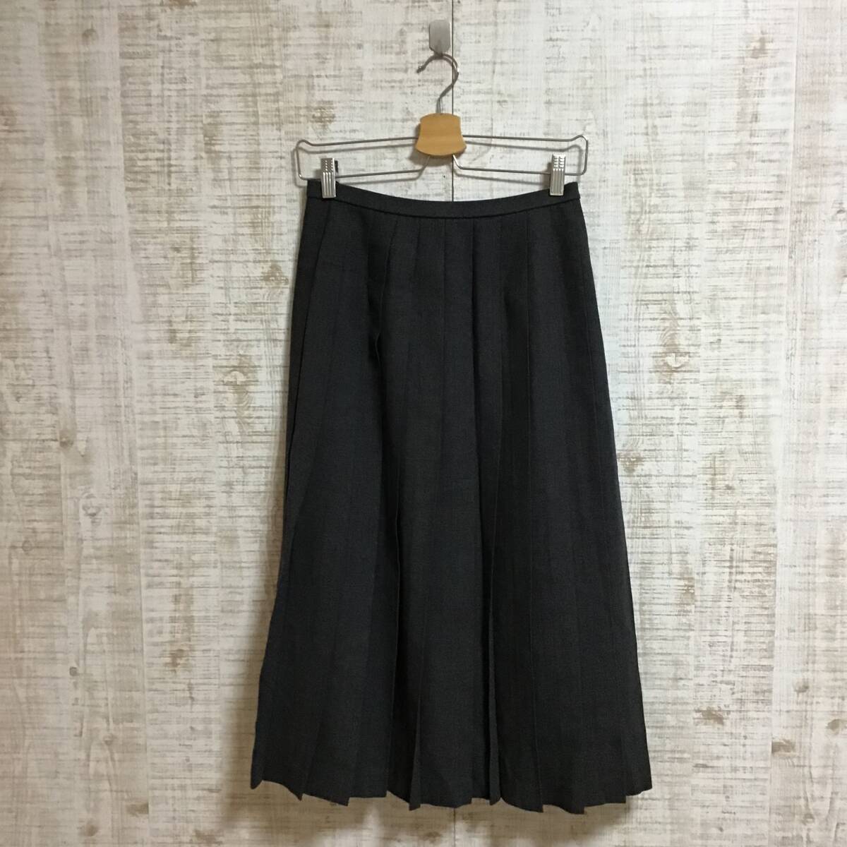 A422◇Leilian|レリアン フレアスカート グレー サイズL拍卖