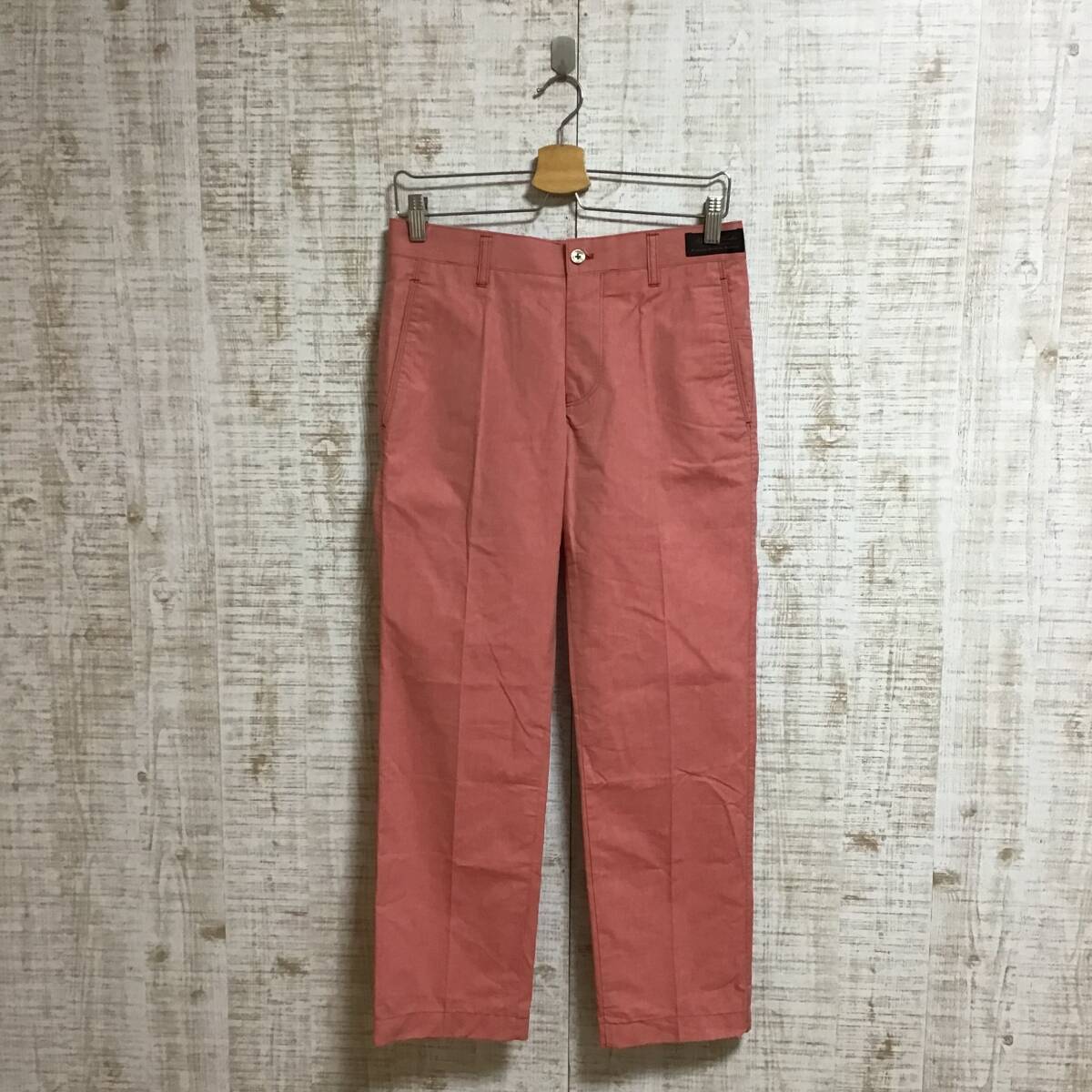 A477◇g-stage|ジーステージ ストレートパンツ ピンク サイズXL拍卖