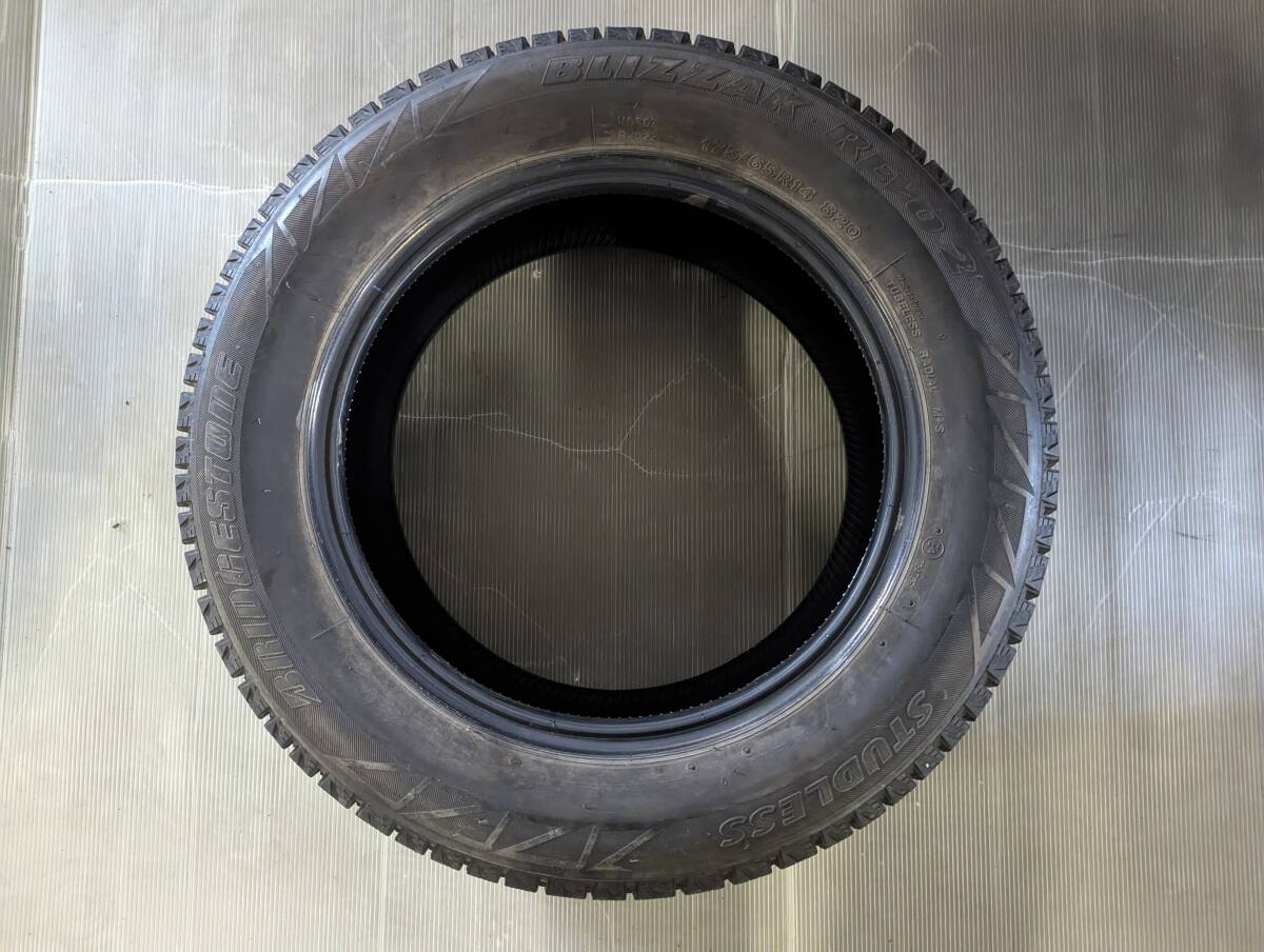 ブリヂストン BRIDGESTONE ブリザックREVO2 175/65R14 82Q スタッドレス 中古タイヤ スノータイヤ 1本 051525拍卖