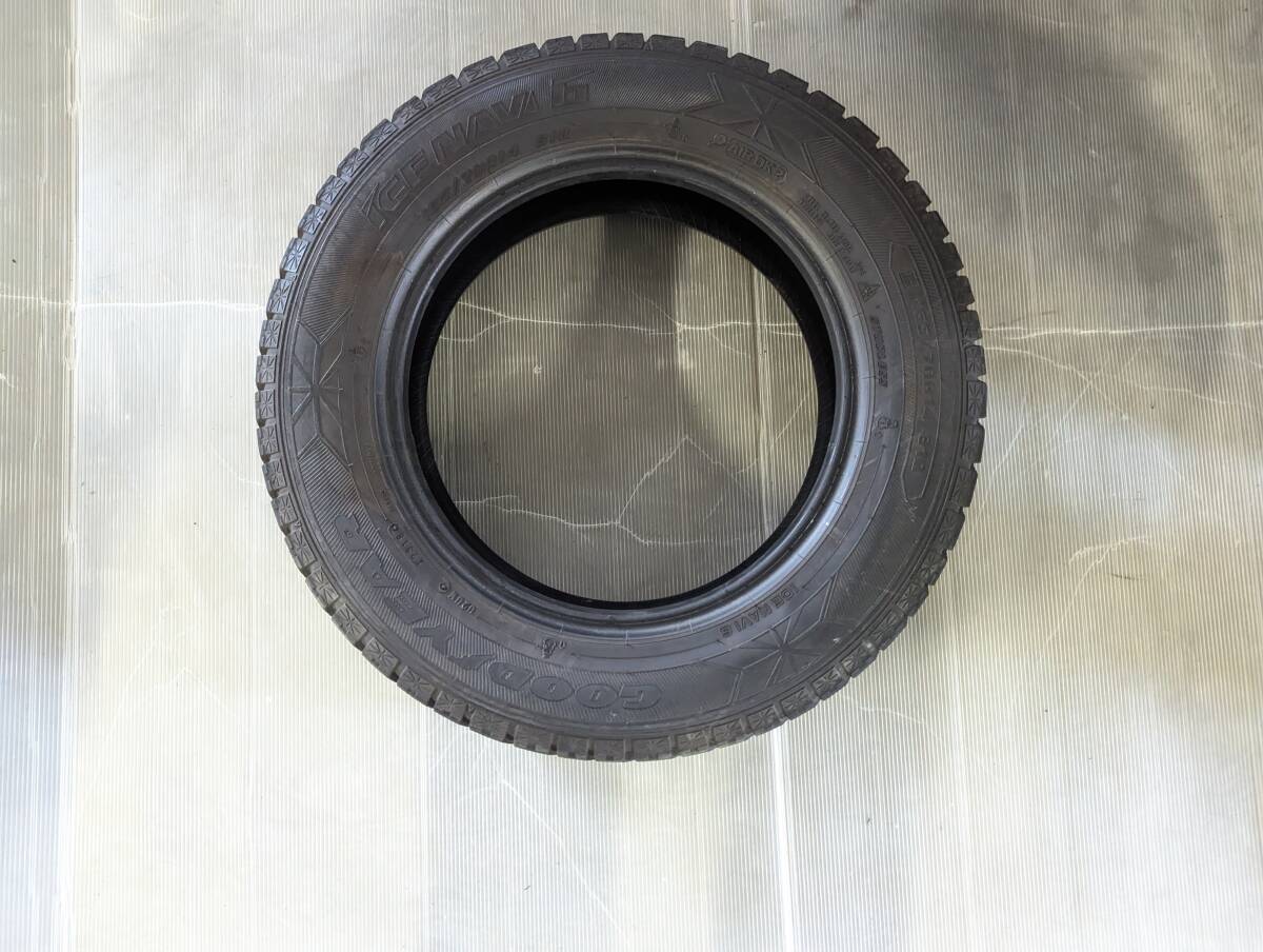 グッドイヤー GOODYEAR ICENAVI6 165/70R14 81Q スタッドレス 中古タイヤ スノータイヤ 1本 051725拍卖