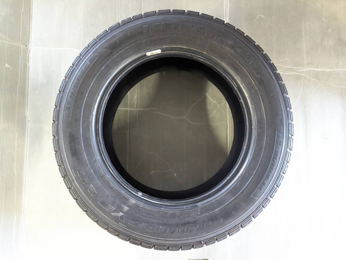 グッドイヤー GOOD YEAR ICENAVI ZEAⅡ 195/65R15 91Q スタッドレス 中古タイヤ スノータイヤ 1本 052325拍卖