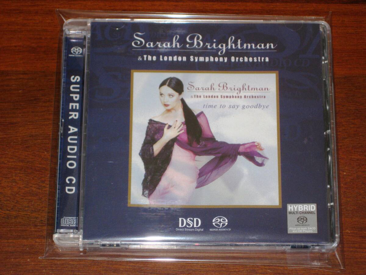 ☆ SARAH BRIGHTMAN サラ・ブライトマン/ TIME SO SAY GOODBYE 2004年発売 EMI社 Hybrid SACD 輸入盤拍卖