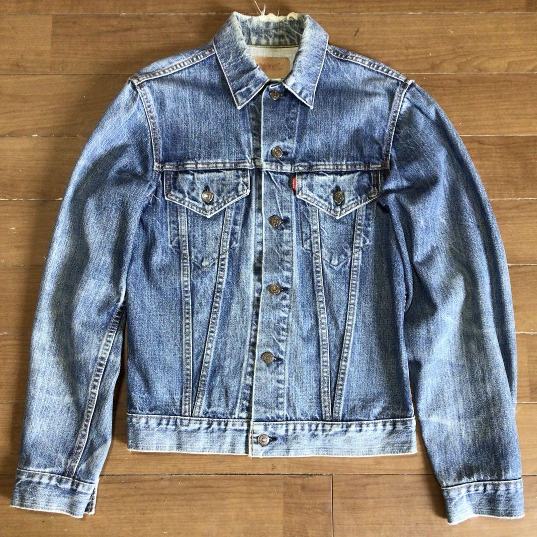 ★70sUSA製リーバイス70505 Gジャン 4th タテ落ち ケアタグ拍卖