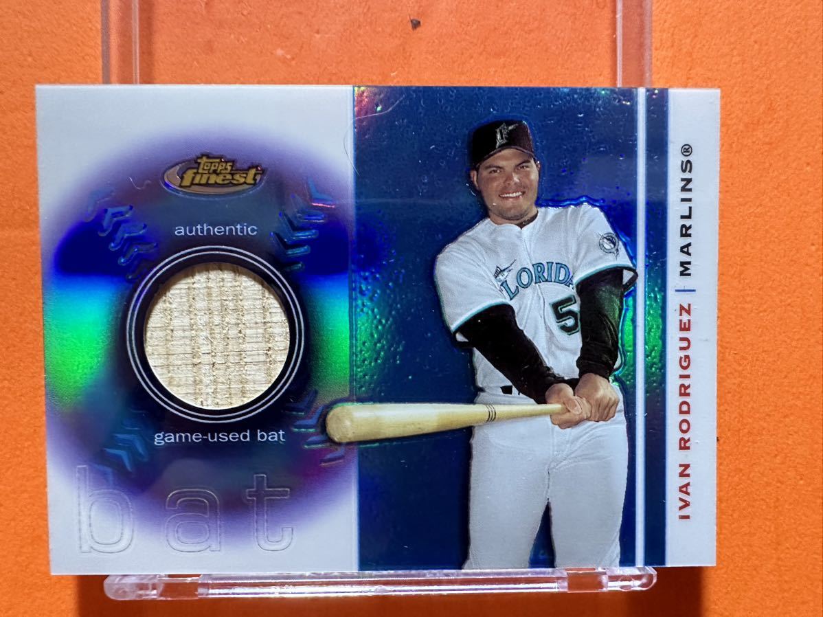 IVAN RODRIGUEZ バットカード拍卖