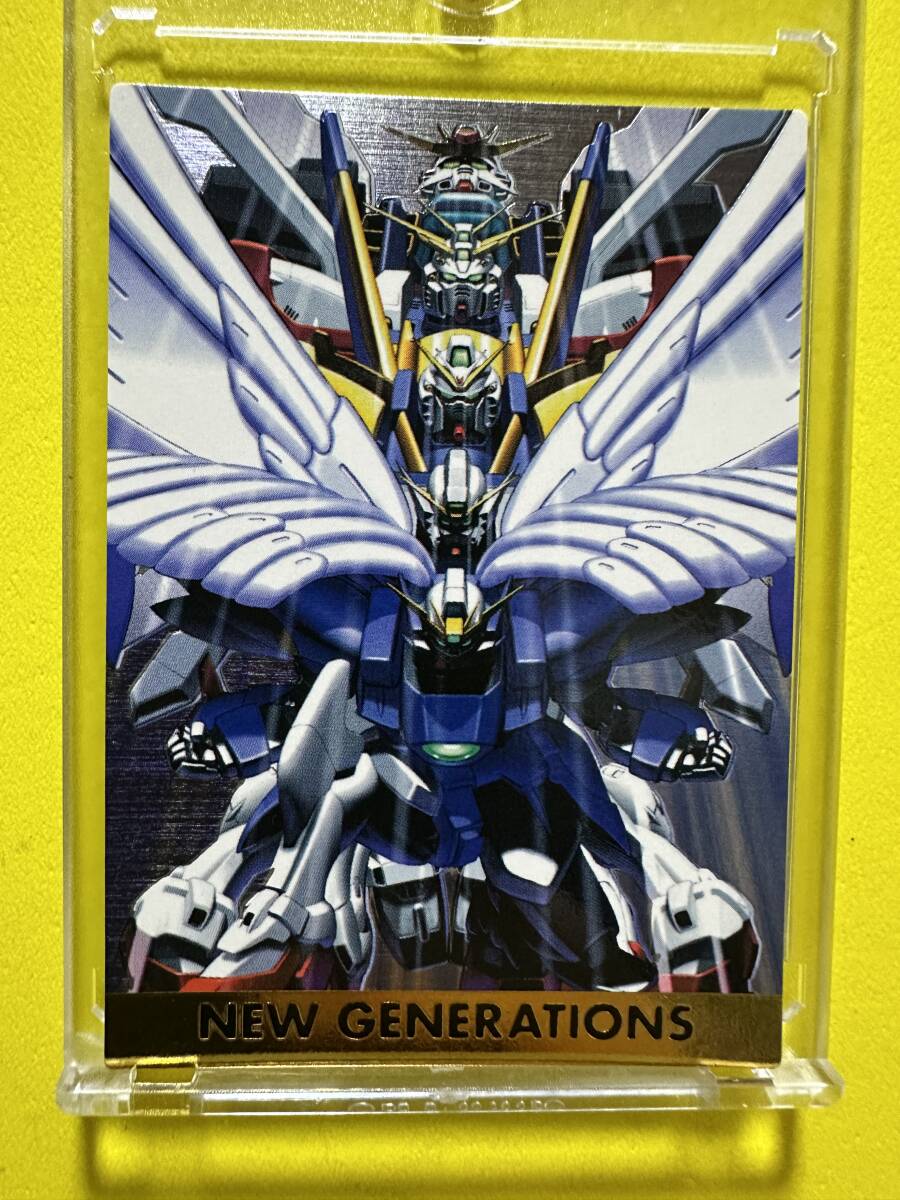 カードダスマスターズ ガンダムクロニクル2 抽プレ当選品 NEW GENERATION 開田裕治書き下ろし ウイングゼロカスタム V2 ゴッド XX拍卖