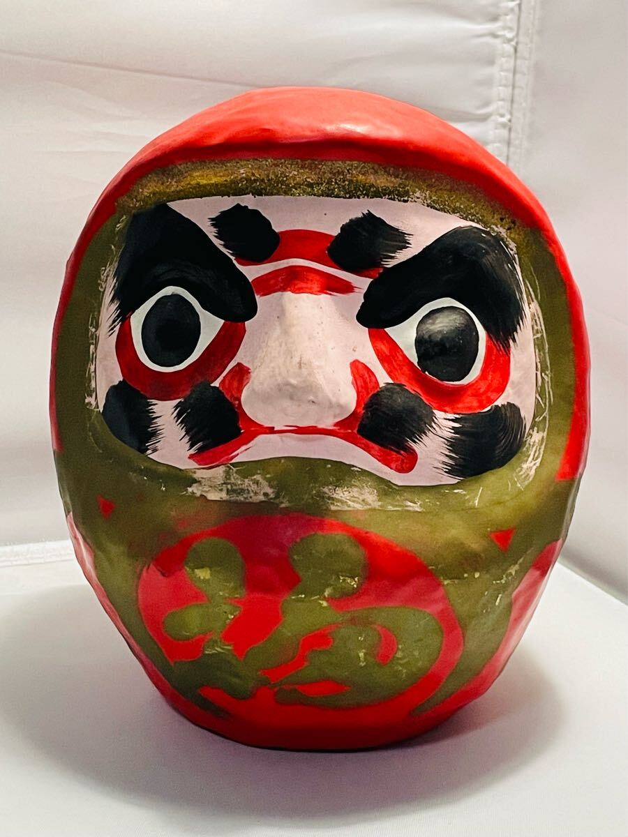 郷土玩具 張子 達磨貯金箱 高さ18cm拍卖