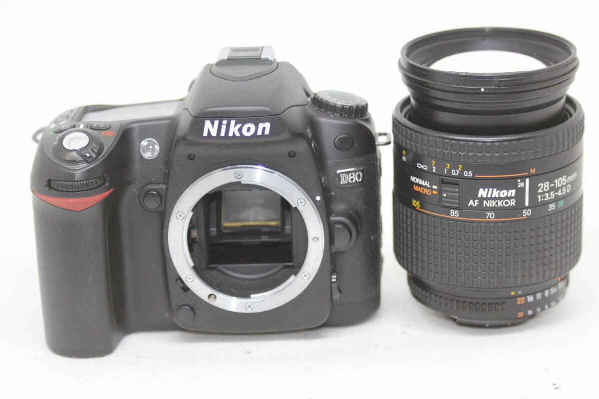 #0093-1531/Nikon デジタル一眼レフカメラ D80 レンズセット拍卖