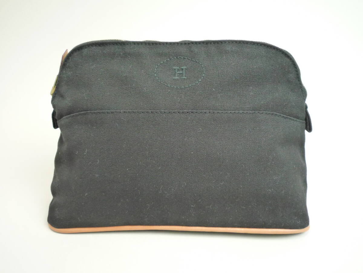 HERMES エルメス ポーチ ブラック 8959拍卖