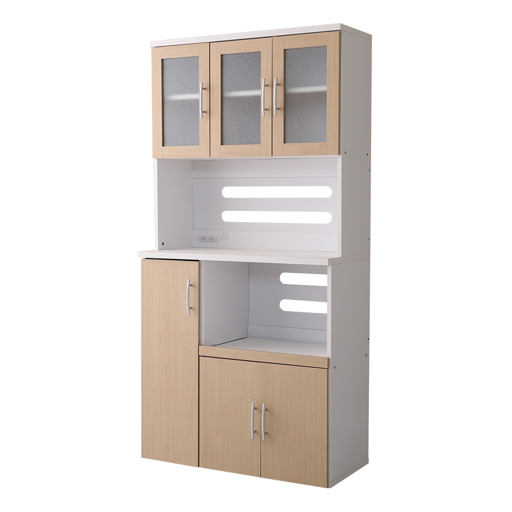 大容量食器棚【Nasuta-ナスタ-】NPST-1890-OAK オーク拍卖