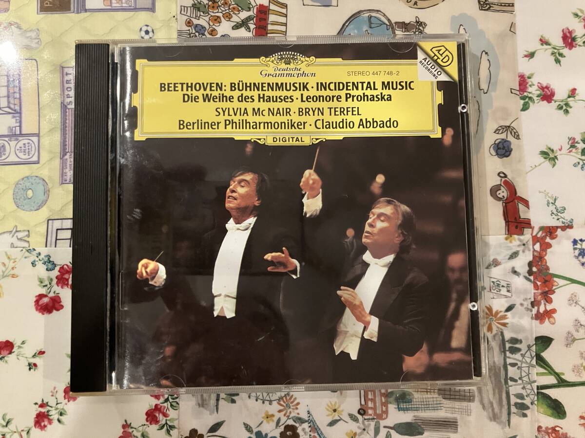 ベートーヴェン:祝典劇≪献堂式≫のための音楽 舞台劇≪レオノーレ・プロハスカ≫のための音楽 クラウディオ・アバド 、ベルリン・フィル拍卖