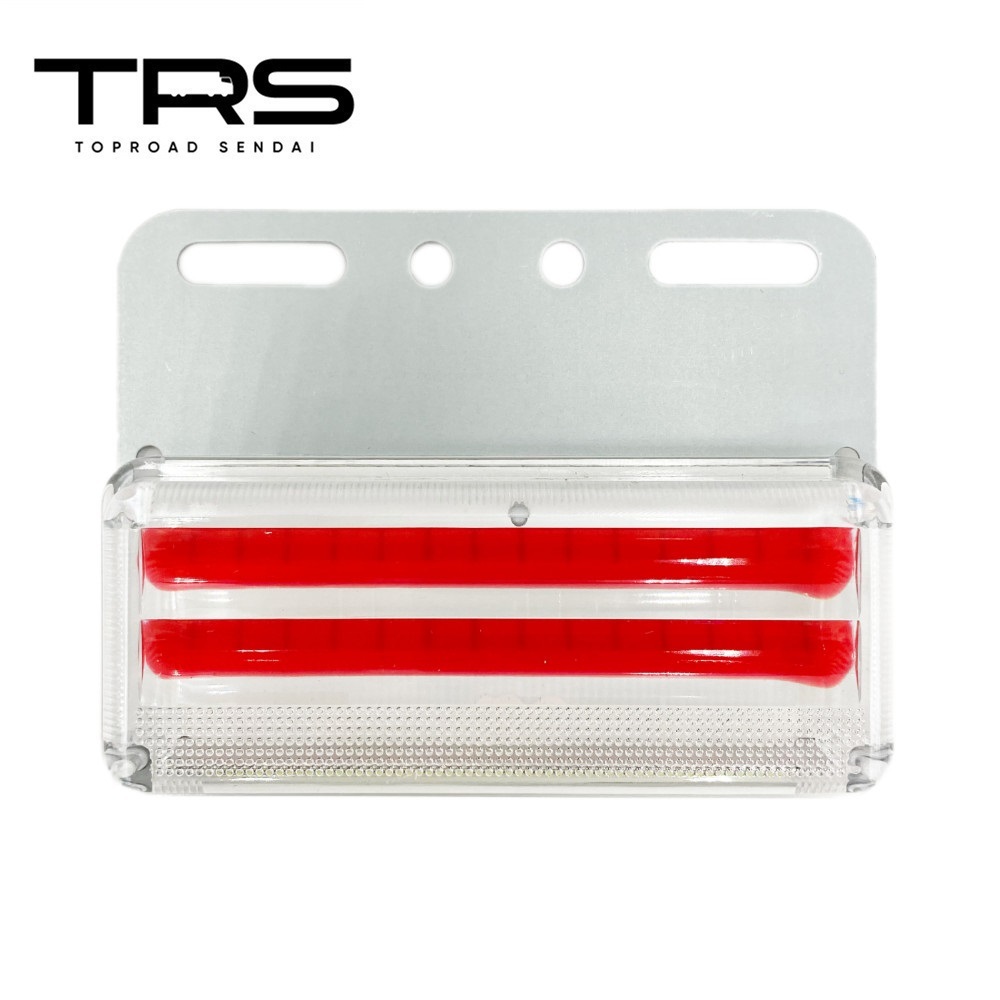 TRS COB サイドマーカー ダウンライト付 24V 防水 ピンクレッド 315112拍卖