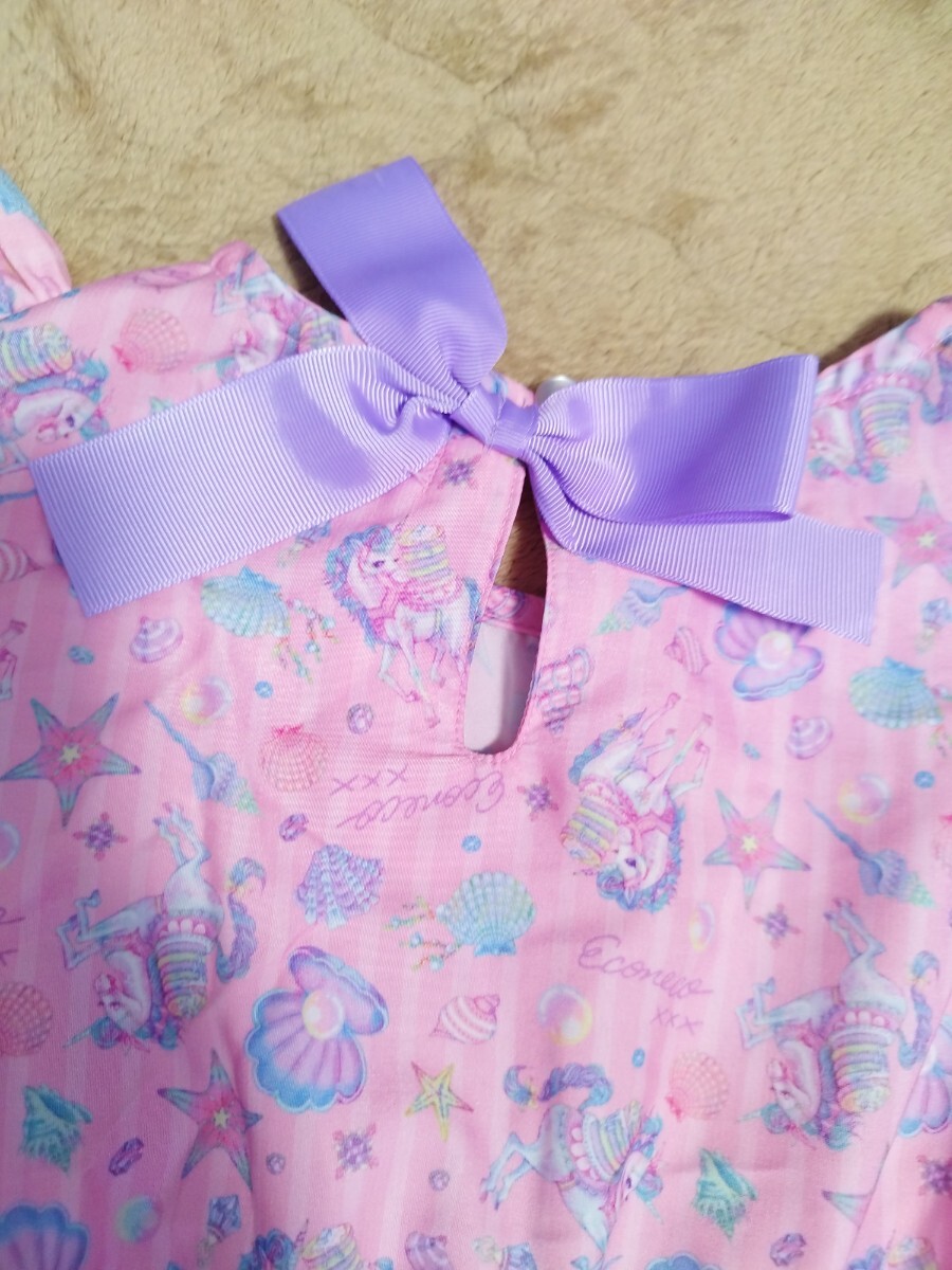 試着のみ★エコネコ可愛いワンピース拍卖