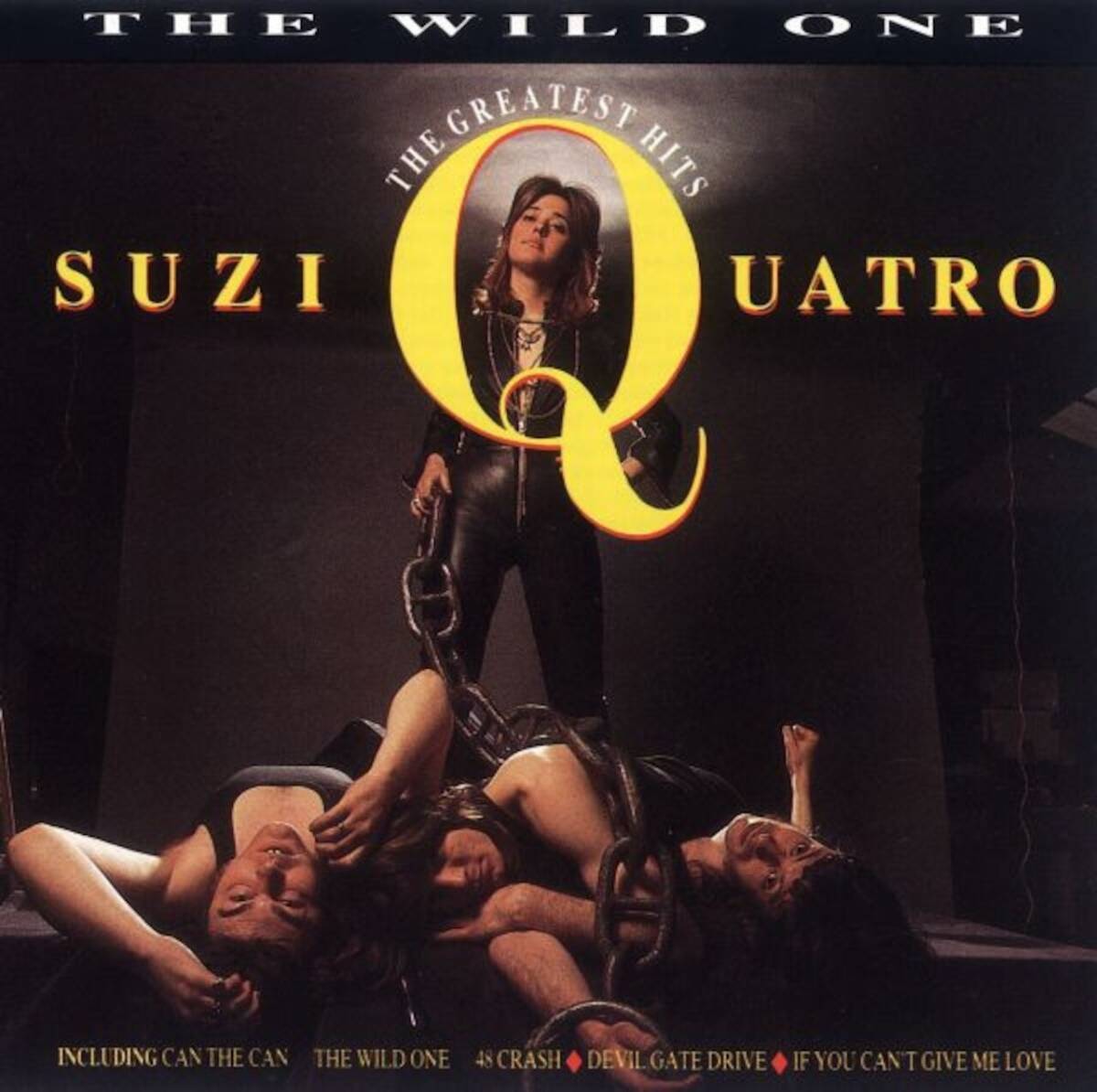 *中古CD SUZI QUATROスージー・クアトロ/THE GREATEST HITS 1995年作品国内盤ベストアルバム 米国ロックベーシスト 東芝EMIリリース拍卖