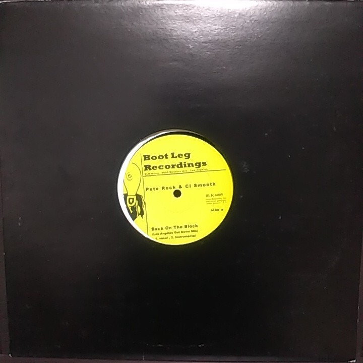 12inch US盤/PETE ROCK & CL SMOOTH BACK ON THE BLOCK拍卖