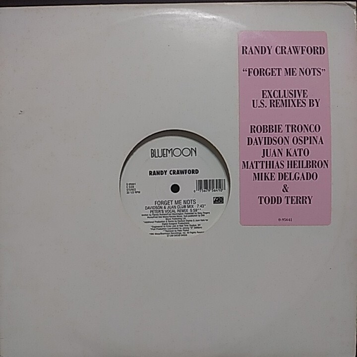 12inch 2枚組 US盤/RANDY CRAWFORD FORGET ME NOTS拍卖