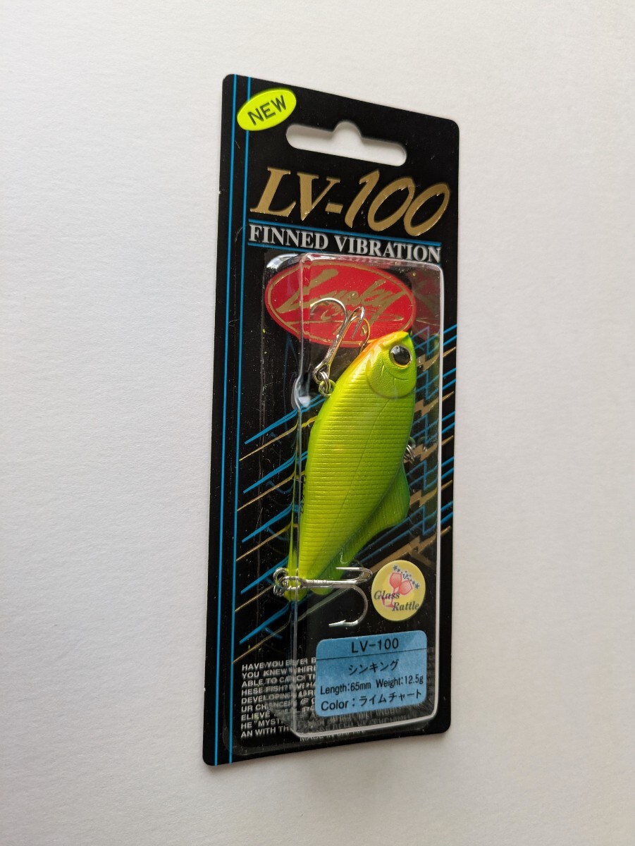 新品  ラッキークラフト   LV-100   ライムチャート拍卖
