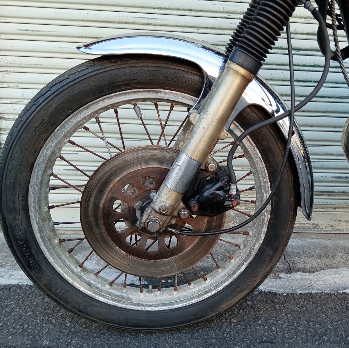 SR500 初期型 ディスクブレーキ ブレーキキャリパー ブレーキホース マスターシリンダー SR400 XS XJ XT W650 Z GS CB トライアンフ拍卖