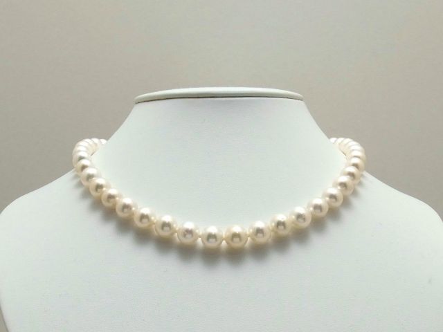 本真珠ネックレス(湖水)大玉8.0~9.5㎜ ☆高級☆新品☆☆拍卖