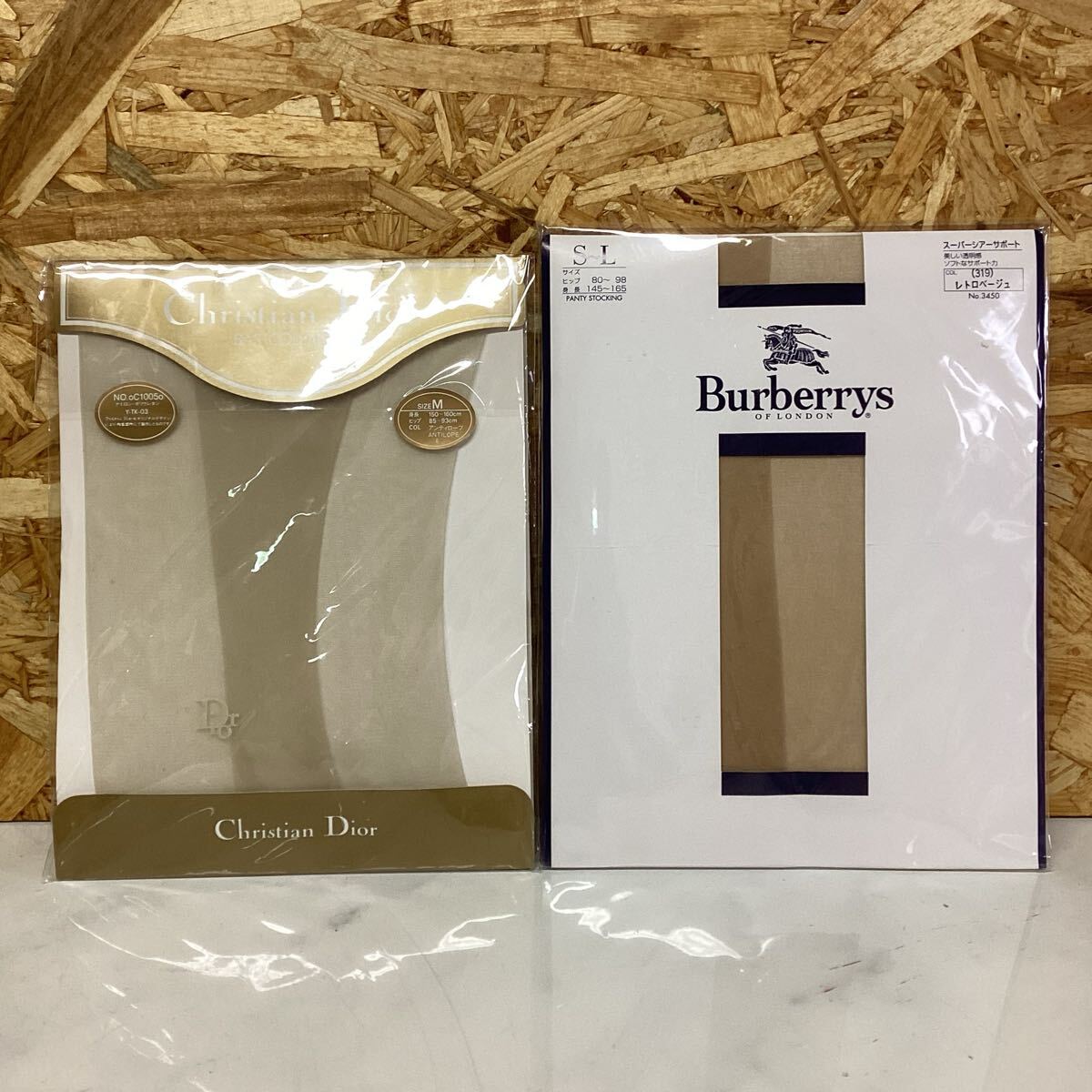 Christian Dior サイズM Burberry サイズS〜 Lストッキング(そ66拍卖