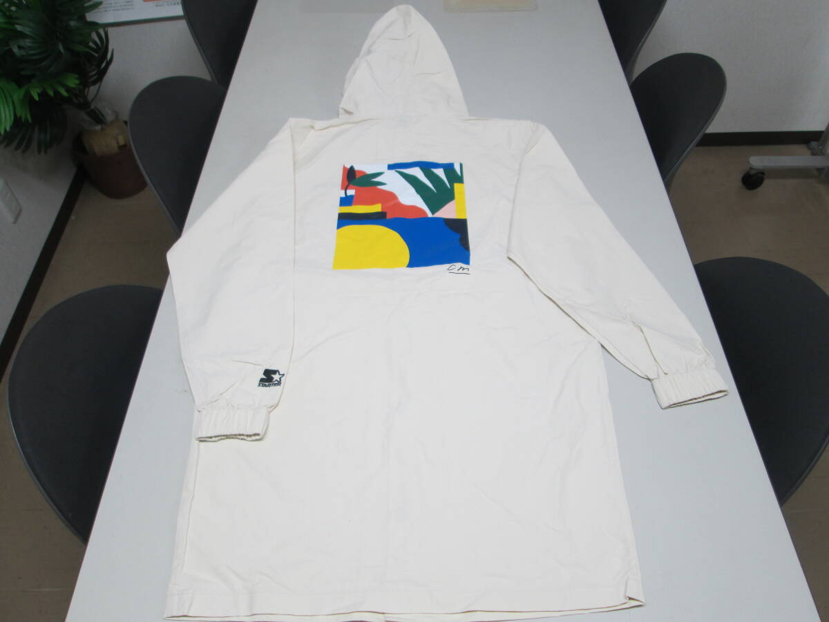 未使用 STARTER BLACK LABEL×Kastane×Carla トリプル コラボ ナイロン ロングコート ベンチコート ユニセックス スターター ベージュ拍卖