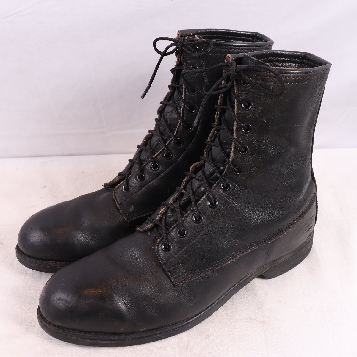 80’s 位 ADDISON SHOE 11 R / ~29.0cm 位 USA製 スチールトゥ ミリタリーブーツ アメリカ製 usarmy usアーミー コンバット 中古 eb1635拍卖