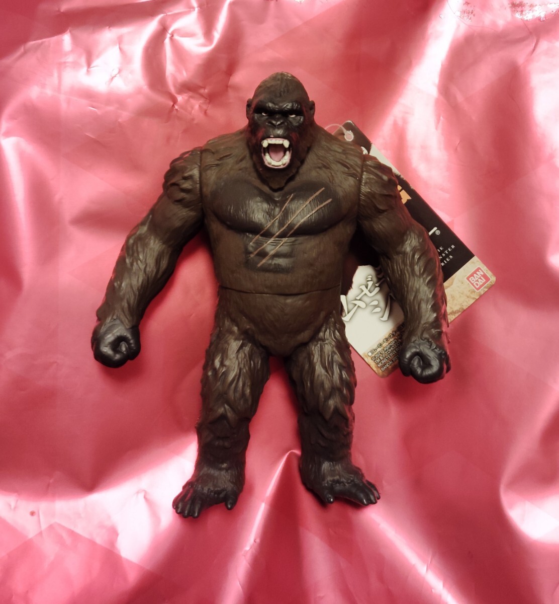GOZILA vs KONG キングコング sofvi バンダイ製 ソフビ BANDAI Godzilla King Kong 特撮 ゴジラ 未使用 デッドストック拍卖