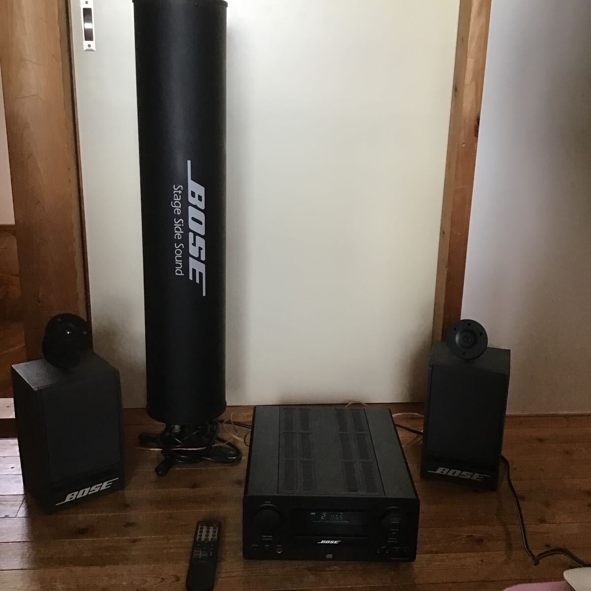 BOSE SSS-1MC スピーカー100PR SBC-1 ウーファー キャノン バズーカ リモコン付き拍卖