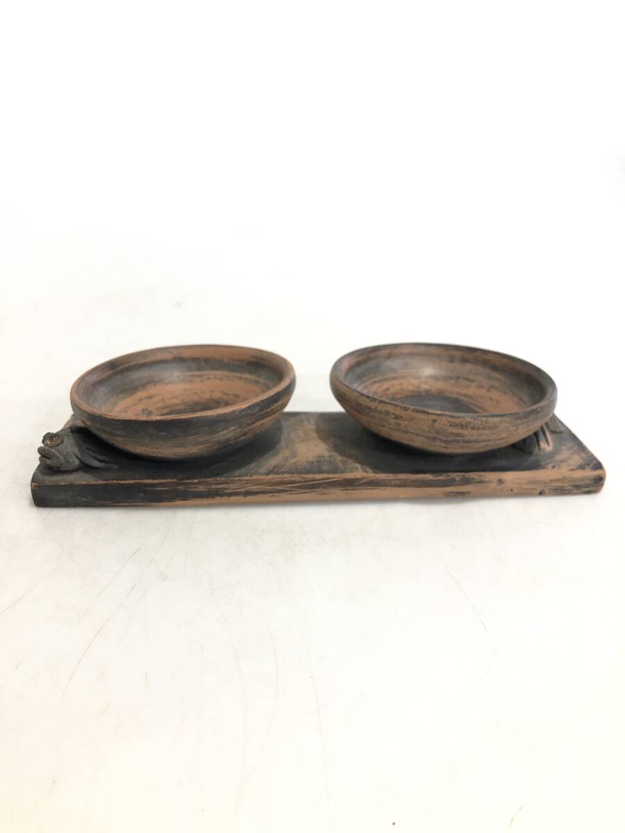 HB2939 置物 魚 ハゼ? 金魚? 花器? 詳細不明拍卖