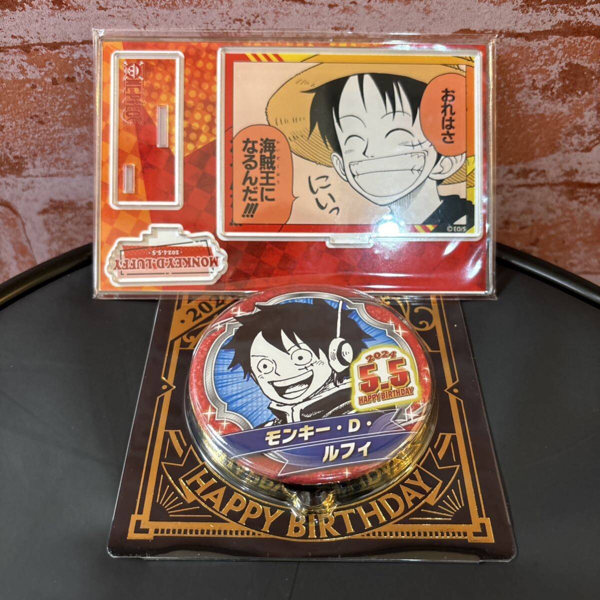 2024 バースデイ缶バッジ 名場面ジオラマフィギュア モンキー・D・ルフィ 新品 未開封拍卖