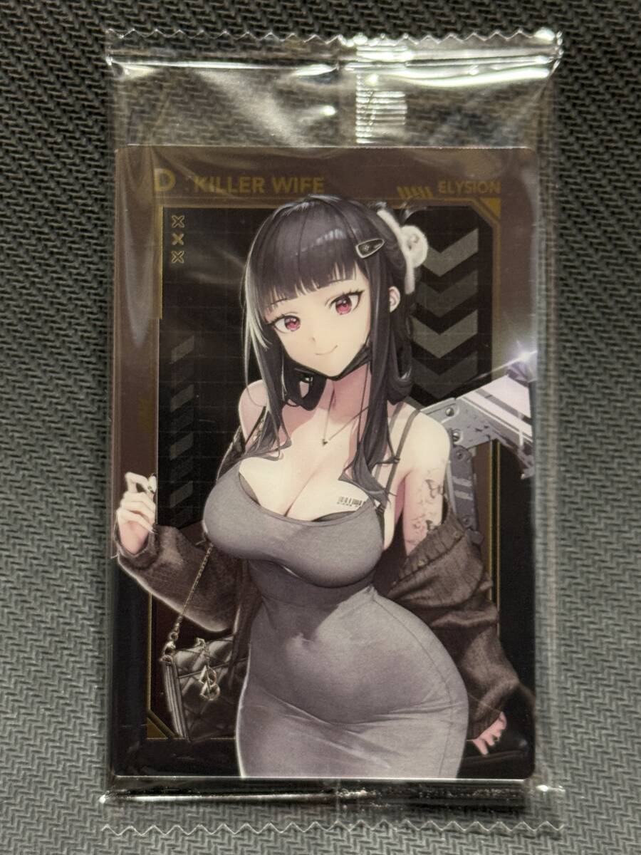 勝利の女神 NIKKE ウエハース3 プラカード No.011D:キラーワイフ 未開封 ニケ拍卖