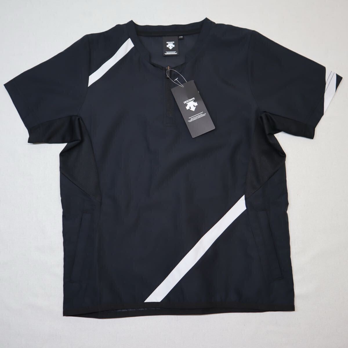 デサント(DESCENTE)(キッズ)野球 ウインドジャケット ジュニア 半袖 ウインドジャック PJ-327J ジュニア140拍卖