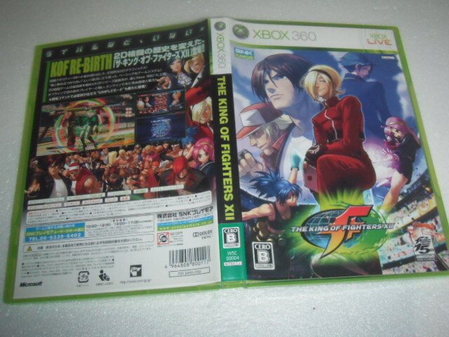 中古 XBOX360 ザ キング オブ ファイターズ 12 THE KING OF FIGHTERS XII 動作保証 同梱可 拍卖